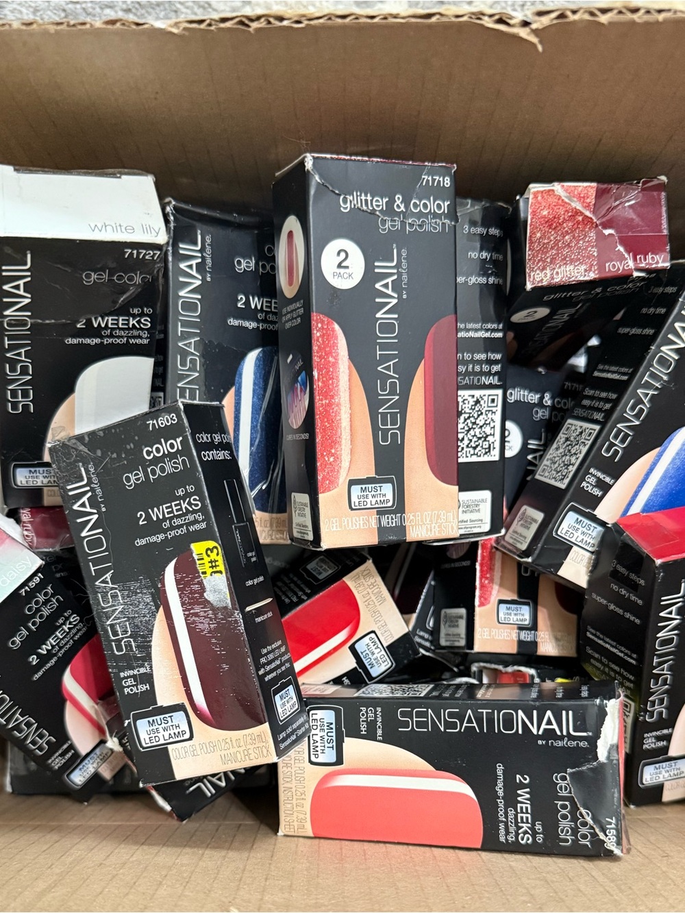 Sensationail Gel Polish pack of 30